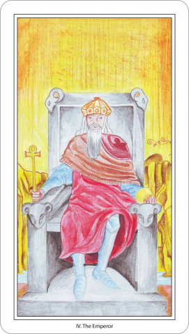 The Emperor tarot card