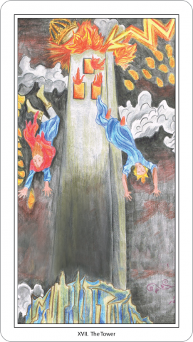 The Tower tarot card